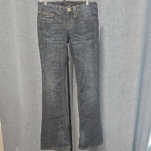 bebe Dark Blue Boot Cut  Vintage Y2K Jeans Size 28